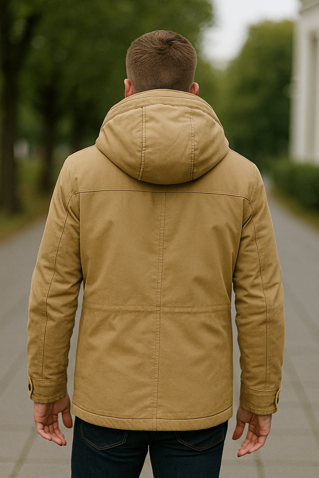 Gewatteerde Parka Voor Heren, Dikke Warme Winterjas, Casual Outdoor Trendparka | VIQA VIQA© NEDERLAND