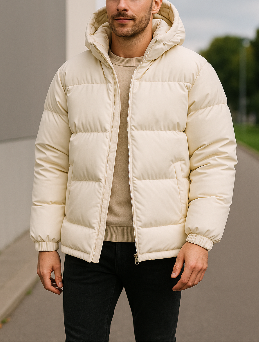 Heren Parka Jas Met Capuchon, Dikke Katoen Gewatteerde Winterjas, Casual Warme Streetwear | VIQA VIQA© NEDERLAND