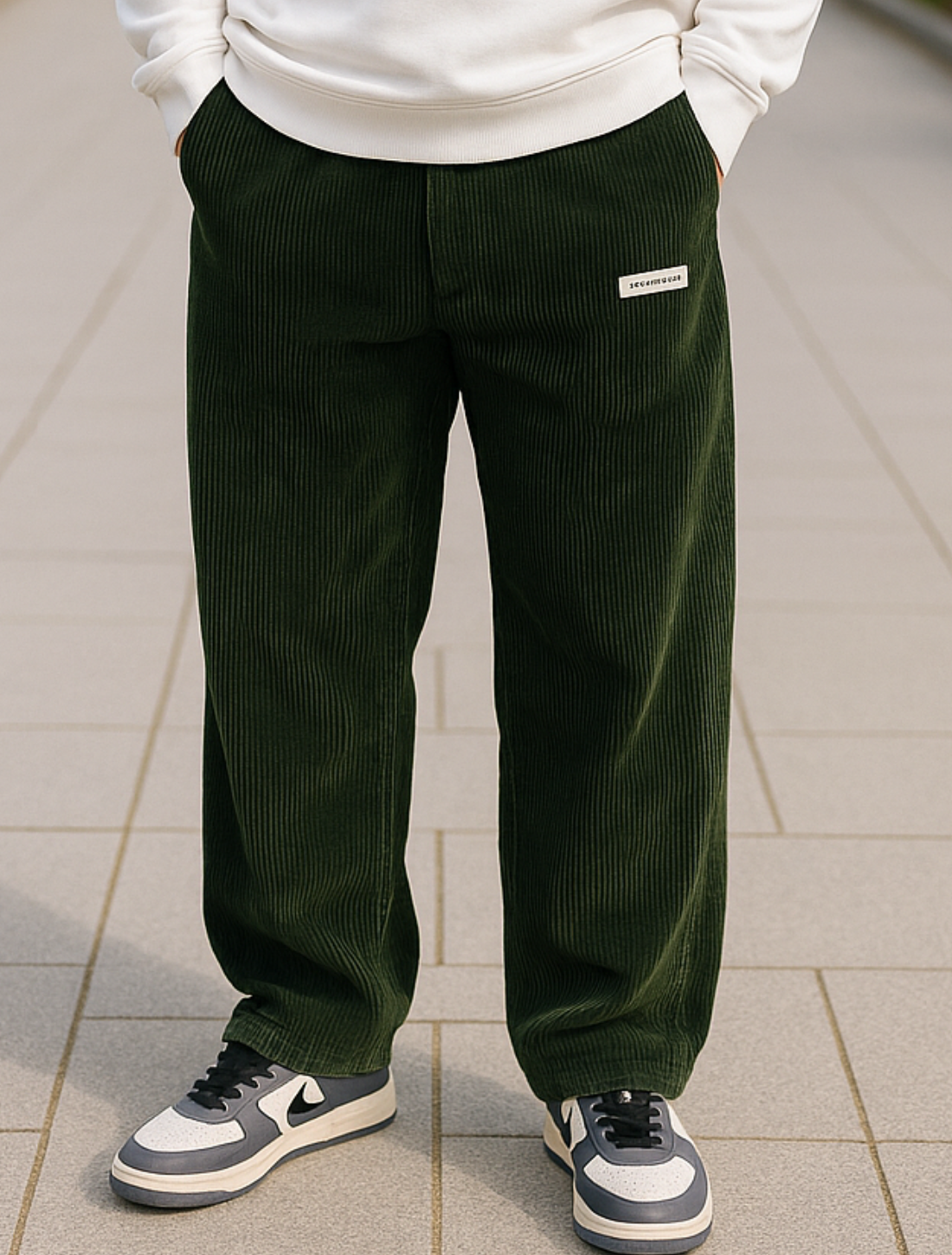 Heren Wijde Sweatpants, Losse Pasvorm Lange Broek Met Middelhoge Taille, Lichtgewicht Casual Stijl | VIQA VIQA© NEDERLAND