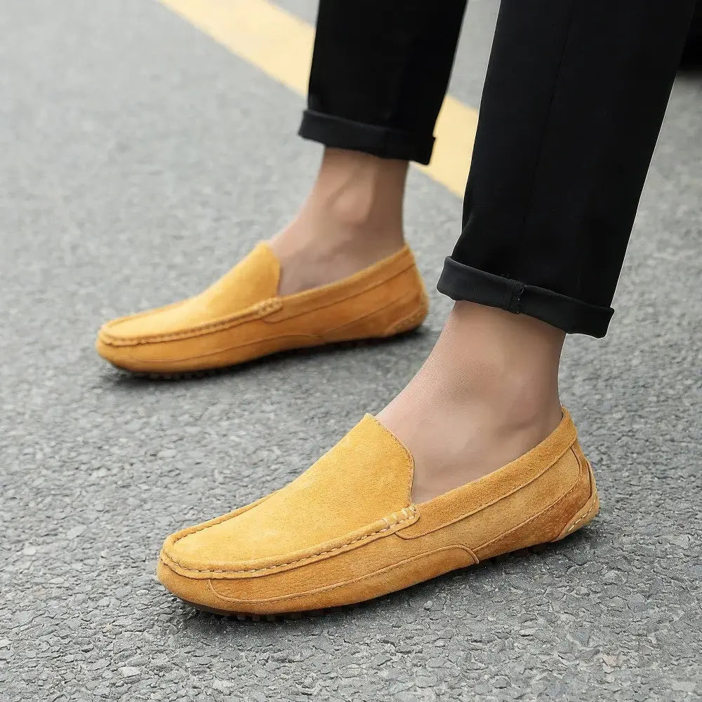 Heren Luxe Suède Comfortabel Slip-on Loafer Mules VIQA© NEDERLAND