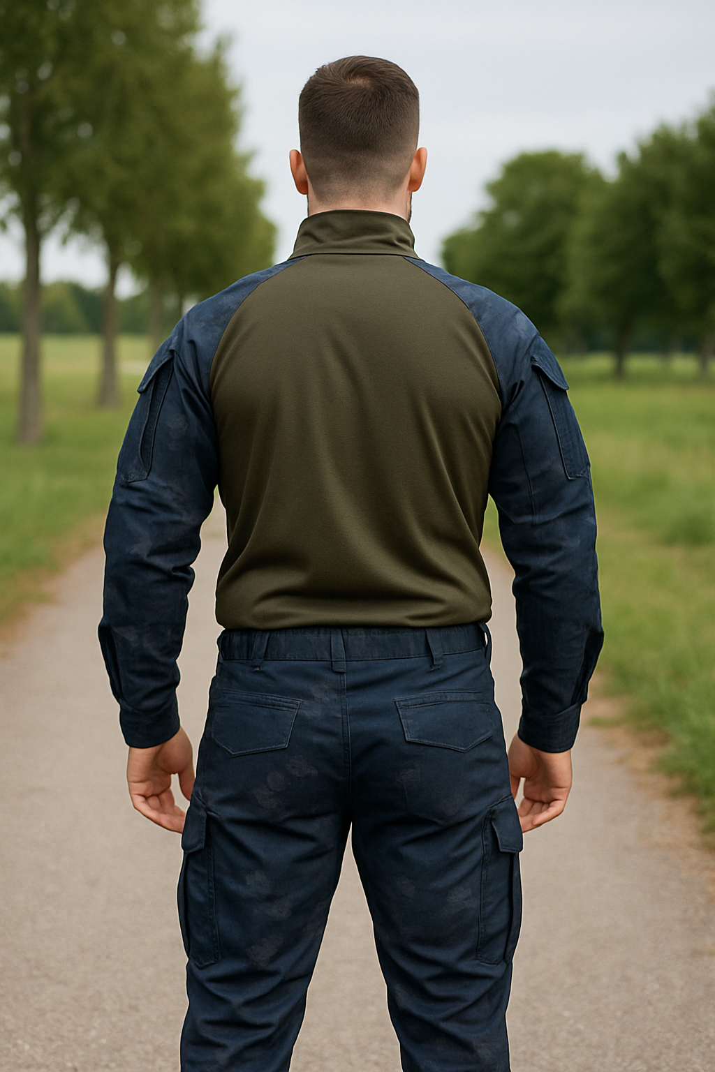 Heren Tactisch Kikkerpak, 2-Delige Jacht Airsoft Paintball Gevechtshirt En Broek Set | VIQA VIQA© NEDERLAND