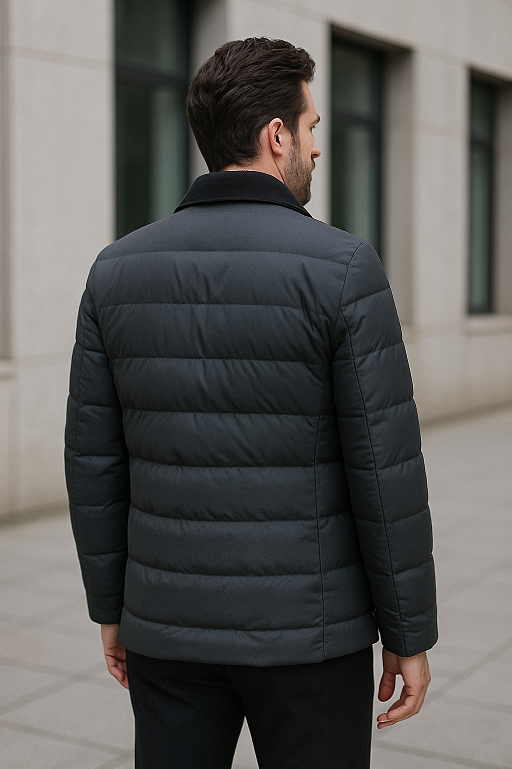 Eendendons Blazerjas Voor Heren, Smart Casual Tweedelige Herfst-Winter Warme Jas | VIQA VIQA© NEDERLAND