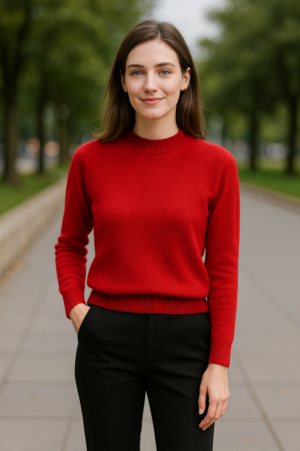 Dames Merinowollen Trui Met Hoge Kraag, Herfst En Winter Kasjmier Gebreide Pullover Top | VIQA VIQA© NEDERLAND