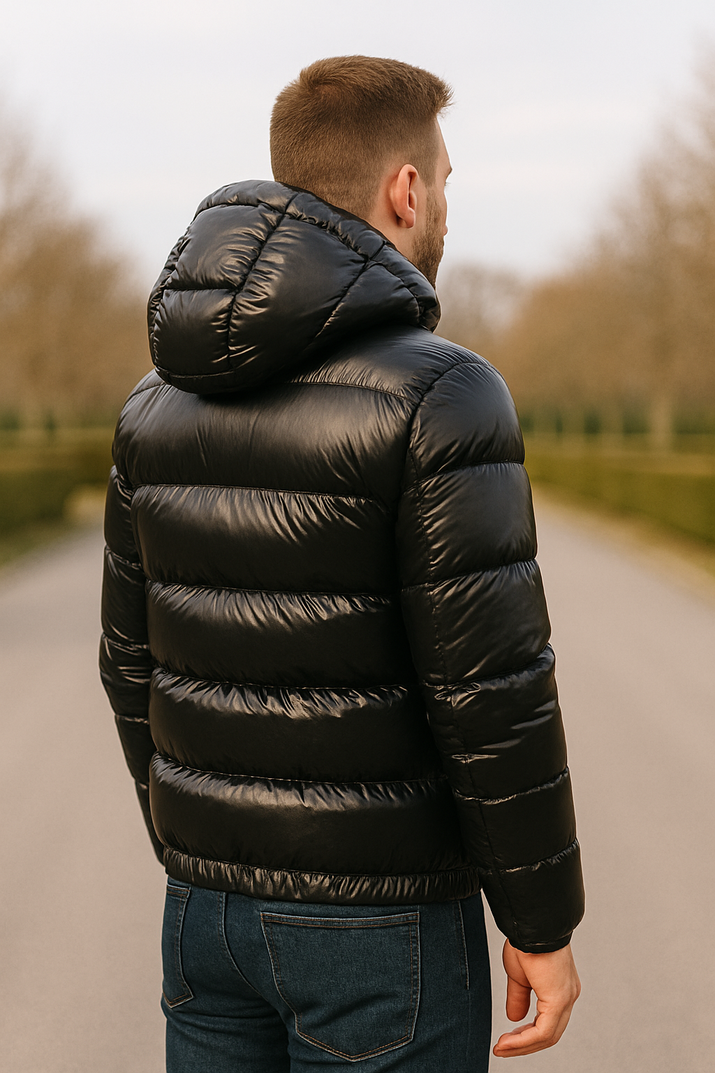 Winter Donsjas Voor Heren, Waterdichte Lichtgewicht Glanzende Parka Van Eendendons, Casual Outdoorjas | VIQA VIQA© NEDERLAND