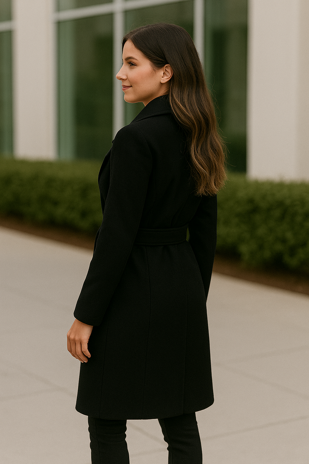 Dames Wollen Trenchcoat, Double Breasted Overcoat, Elegante Herfst Winter Casual Jas | VIQA VIQA© NEDERLAND