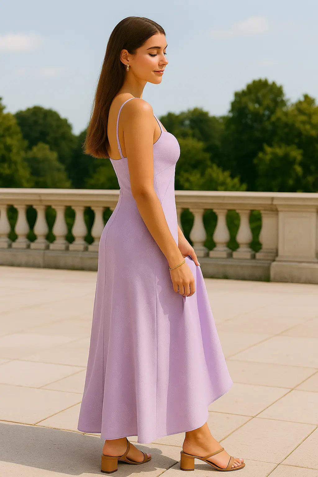 Dames Sexy Kant Halter Maxi Jurk, Sprookjesachtige Stijl Zomer Casual Jurk | VIQA VIQA© NEDERLAND