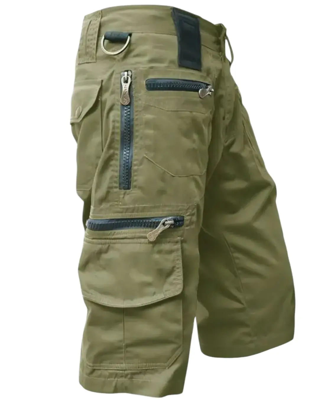 Tactische Herenshort Met Rits VIQA© NEDERLAND