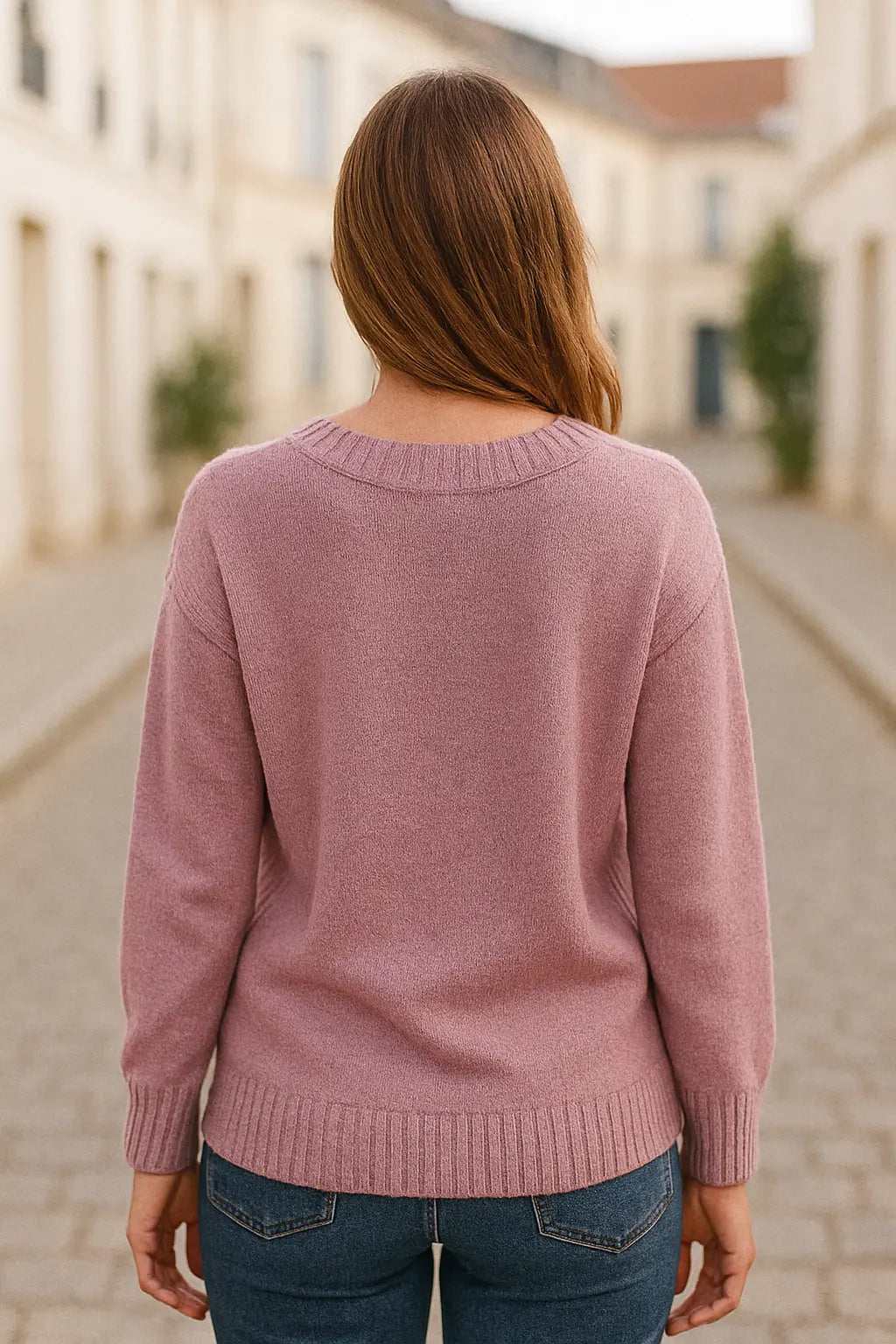 Dames Casual Gebreide Trui, Loszittende Trui Met Lange Mouwen, Winter Vintage Gebreide Top | VIQA VIQA© NEDERLAND