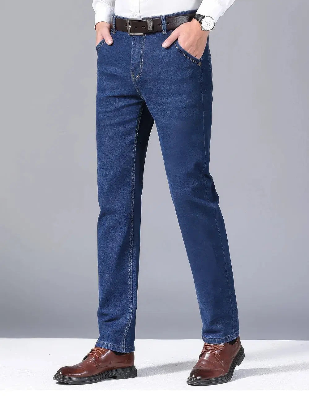 Heren Spijker Broeken Klassiek Zakelijk VIQA© NEDERLAND