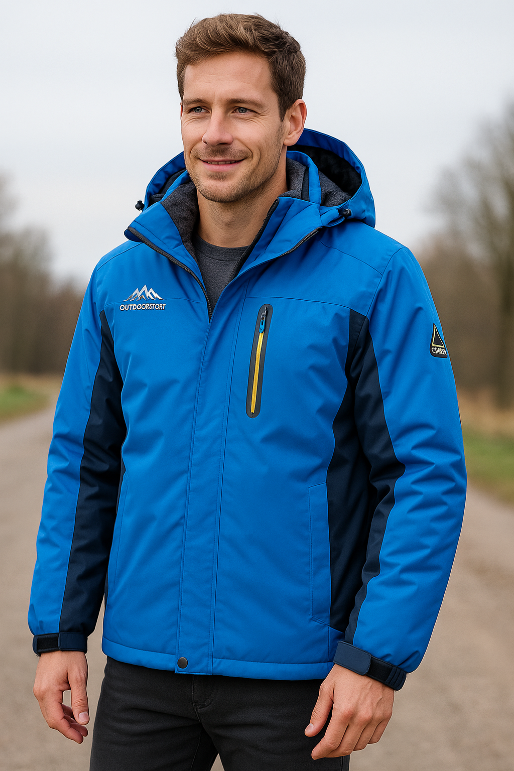 Waterdichte Fleece Jas Voor Heren, Dikke Warme Winddichte Outdoor Parka Jas | VIQA VIQA© NEDERLAND