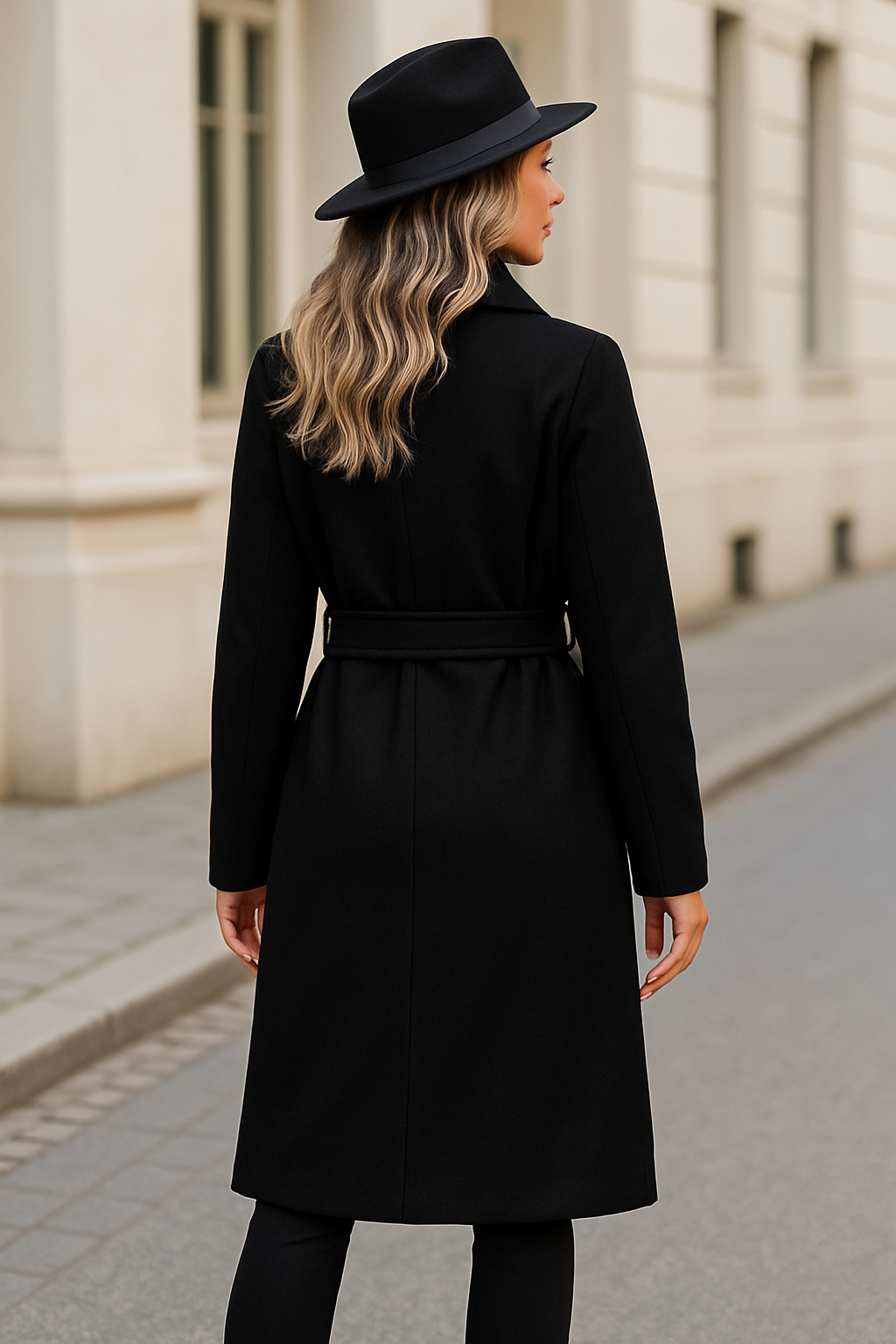Dames Wollen Trenchcoat, Double Breasted Overcoat, Elegante Herfst Winter Casual Jas | VIQA VIQA© NEDERLAND