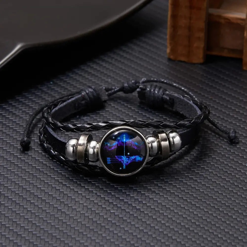 Unisex 12 Sterrenbeelden Zodiak Lichtgevende Armband VIQA© NEDERLANDBoogschutter