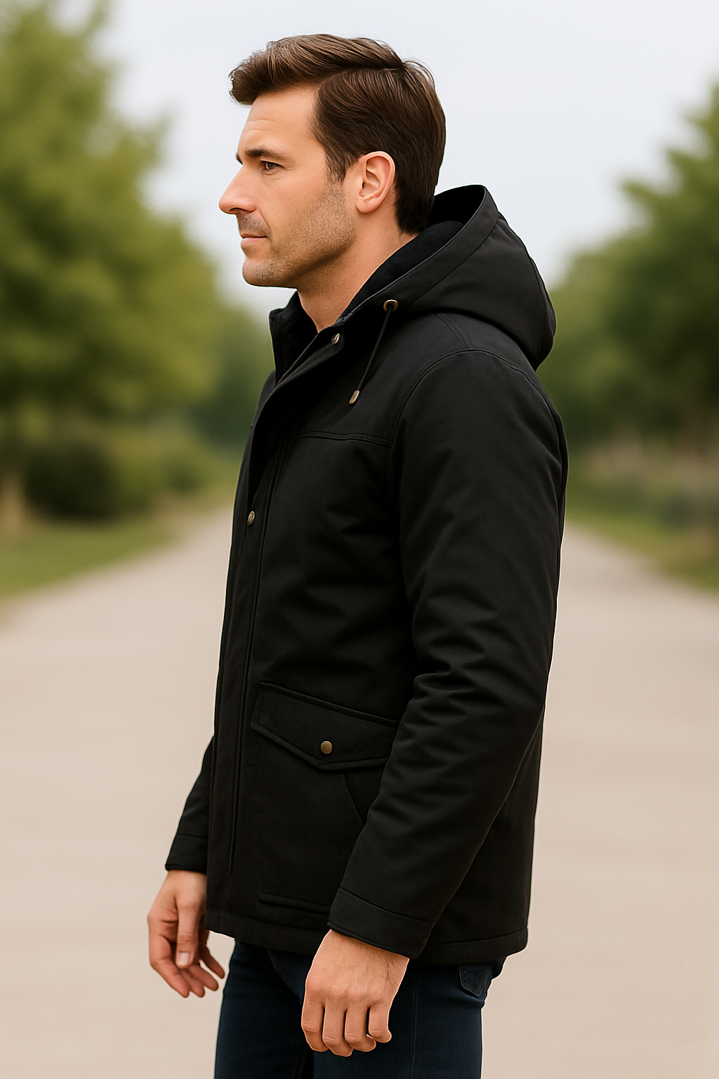 Heren Winter Parka Jas, Dikke Fleece Katoen Capuchon Militaire Winddichte Warme Mantel | VIQA VIQA© NEDERLAND