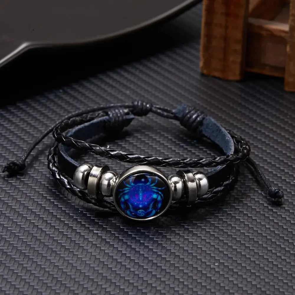 Unisex 12 Sterrenbeelden Zodiak Lichtgevende Armband VIQA© NEDERLANDKreeft