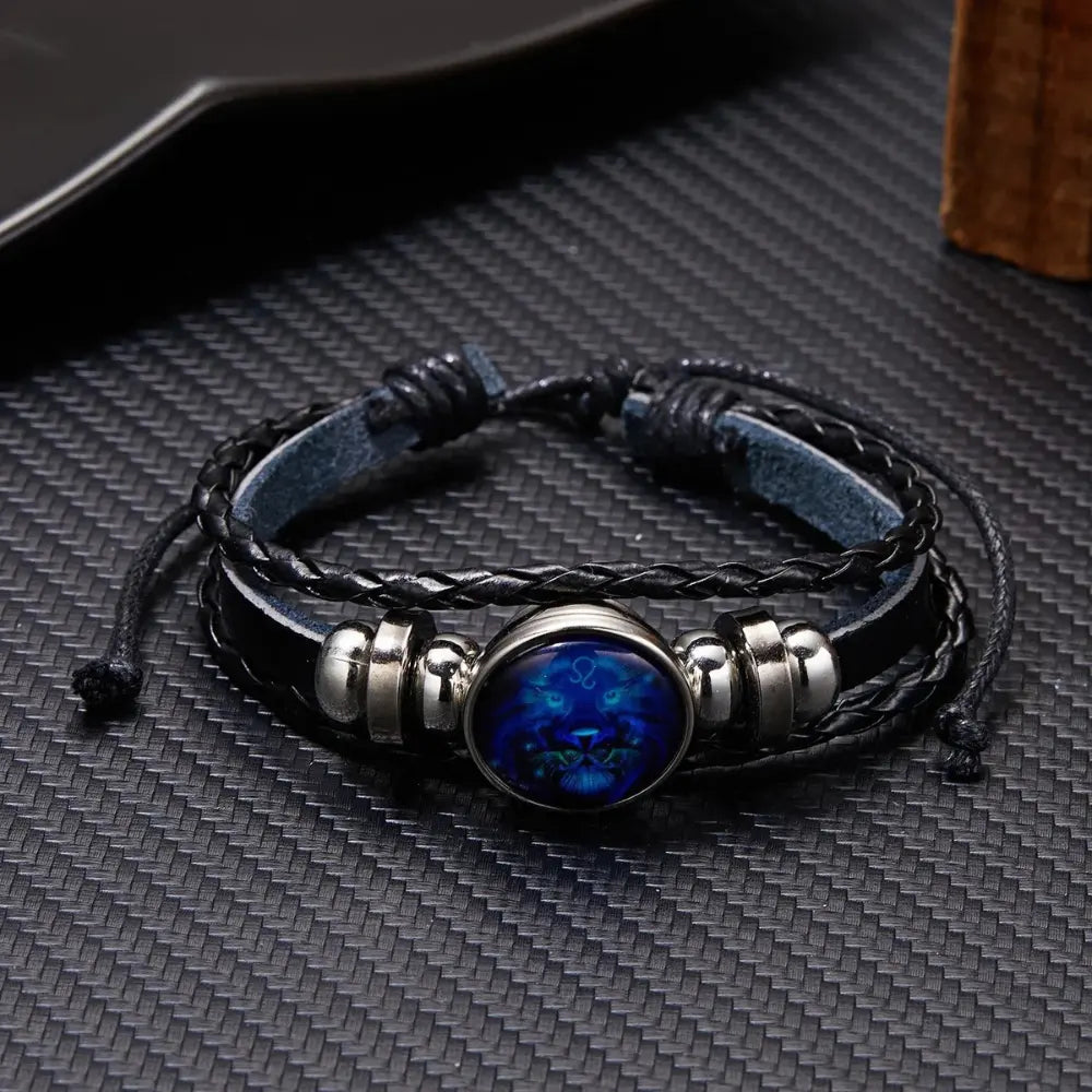 Unisex 12 Sterrenbeelden Zodiak Lichtgevende Armband VIQA© NEDERLANDLeeuw