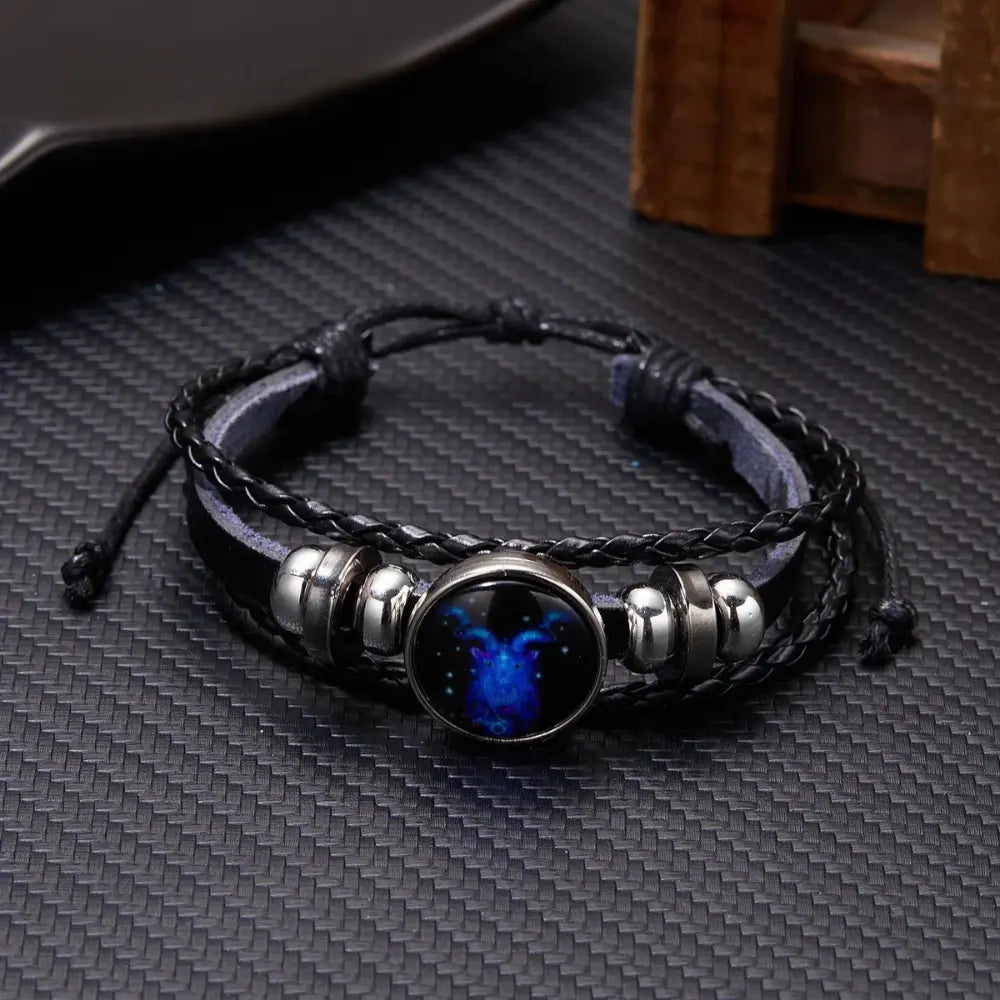 Unisex 12 Sterrenbeelden Zodiak Lichtgevende Armband VIQA© NEDERLANDSteenbok