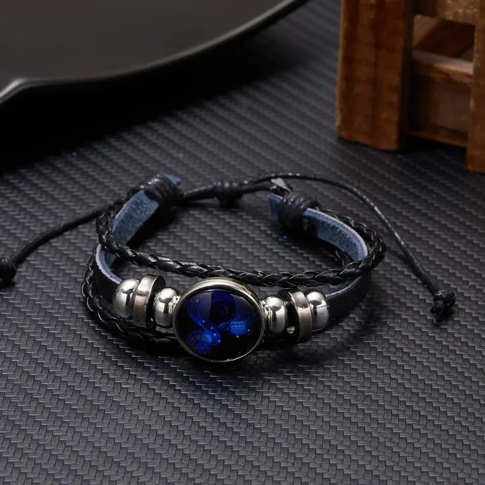 Unisex 12 Sterrenbeelden Zodiak Lichtgevende Armband VIQA© NEDERLANDWaterman