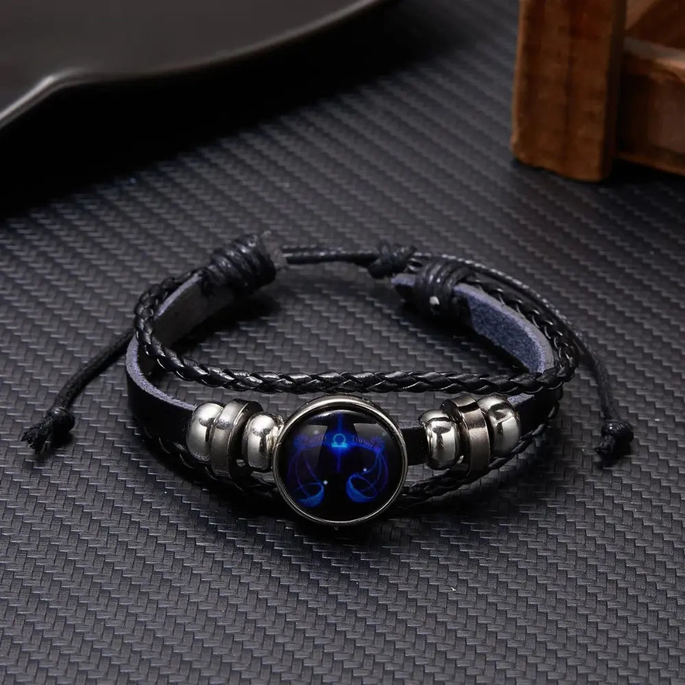 Unisex 12 Sterrenbeelden Zodiak Lichtgevende Armband VIQA© NEDERLANDWeegschaal
