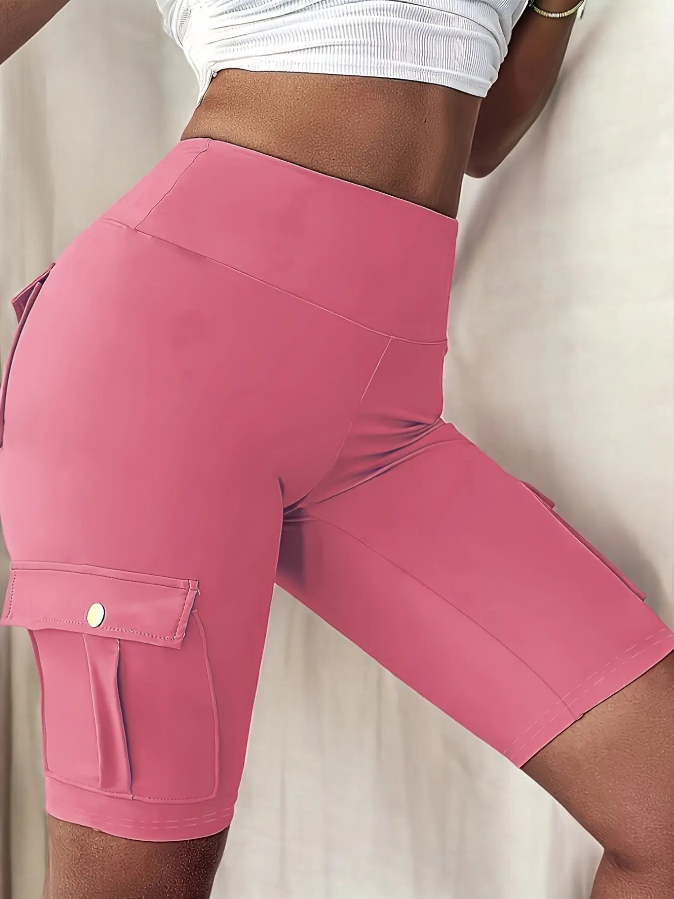 Casey Atletische Cargo Broek VIQA© NEDERLANDRoze-XL